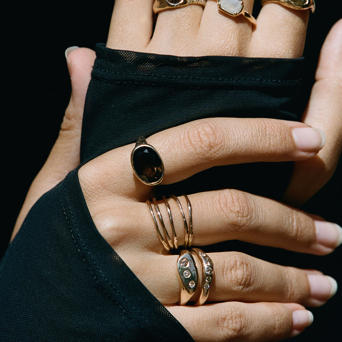 Nova Stacking Rings | Silver