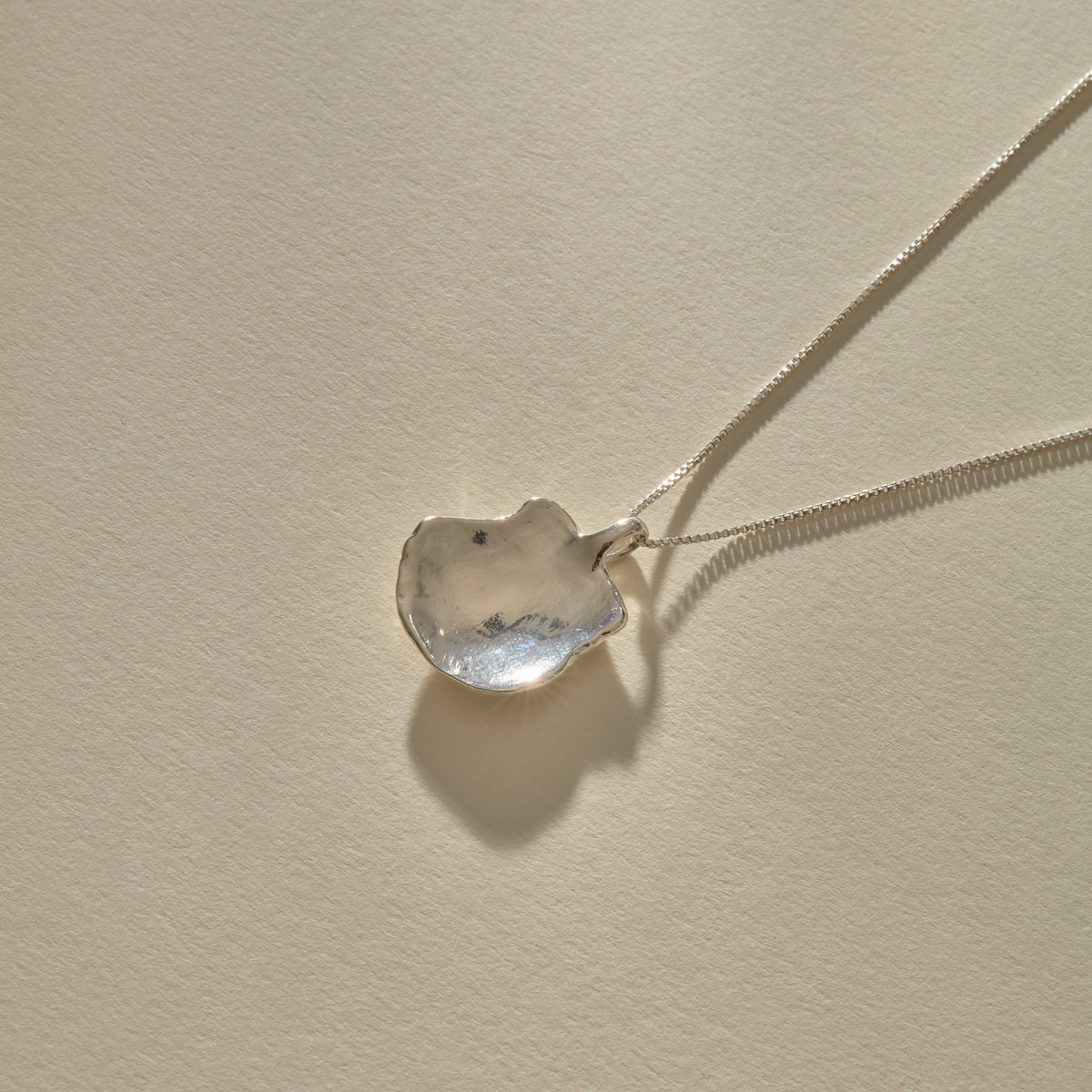 Elysian Shell Necklace | Silver