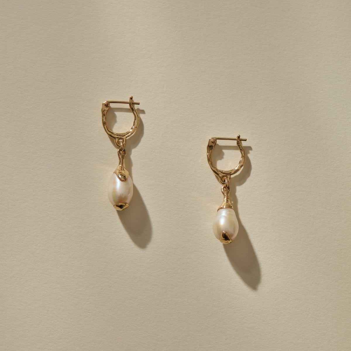 Luar Drop Earrings | Gold