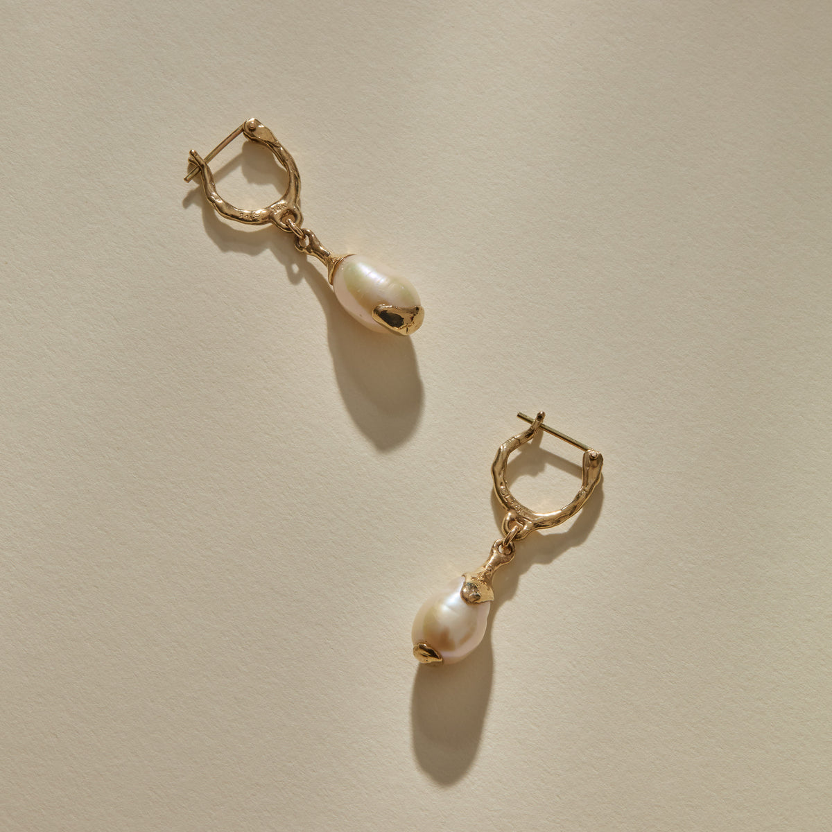 Luar Drop Earrings | Gold