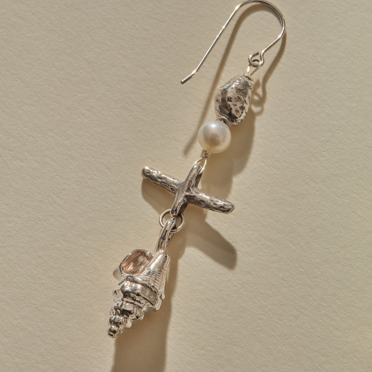 Sereia Chandelier Earrings | Silver