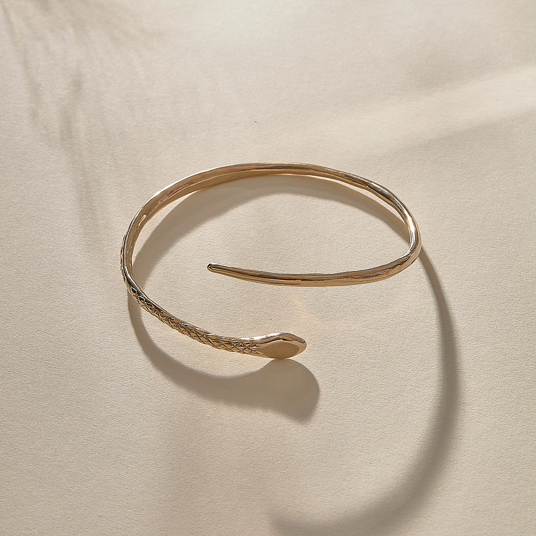 Serpent Cuff | Bronze