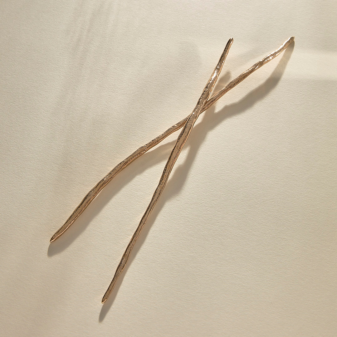 Wabi Hair Sticks | Bronze