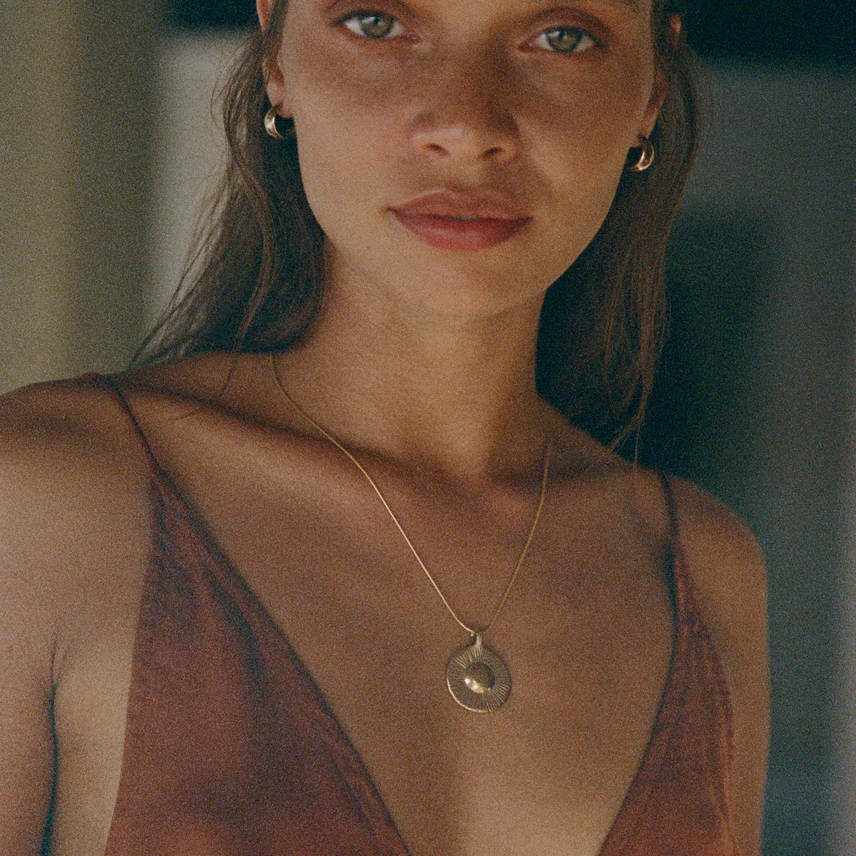 Heart Sun Necklace
