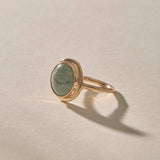 Reverie Jasper Amulet Ring ll | Gold
