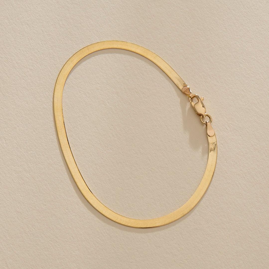 Fehu Herringbone Bracelet