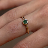 Cosmos Emerald Ring | Gold