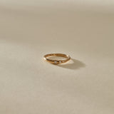 Vida Champagne Diamond Ring | Gold