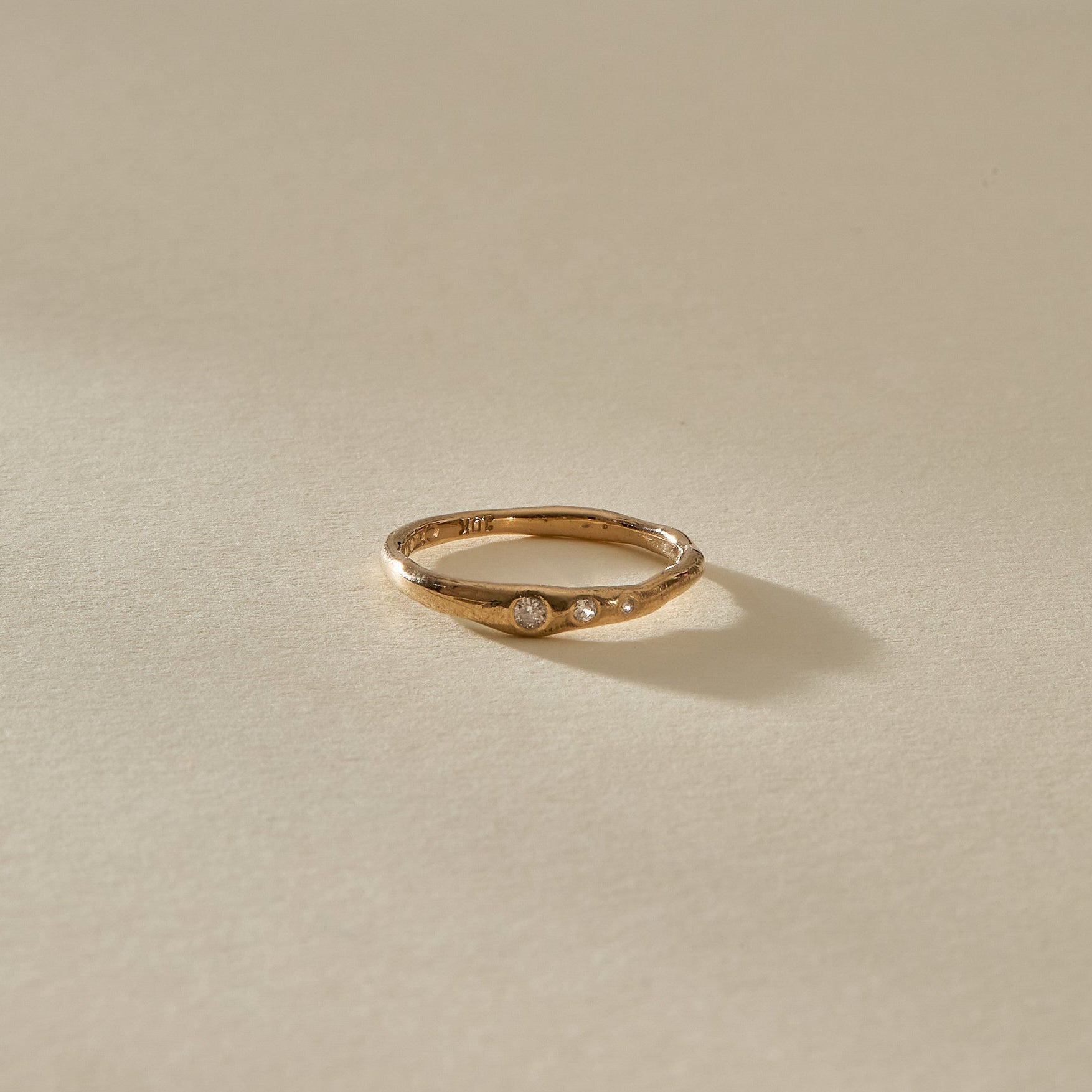 Vida Champagne Diamond Ring