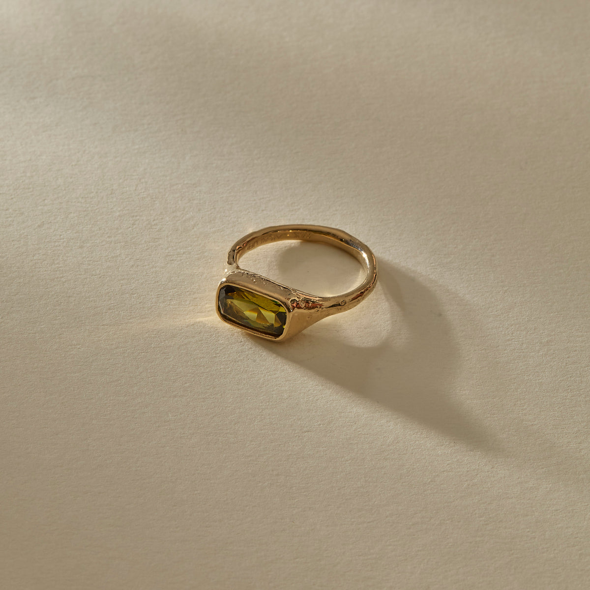 Green Tourmaline Signet II