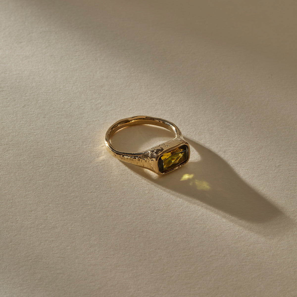 Green Tourmaline Signet II