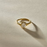 Amara Rough Polished Diamond Ring