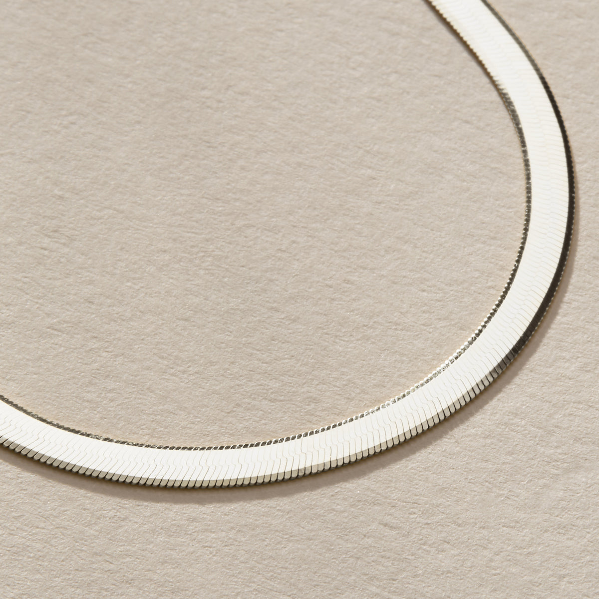 Fehu 2.7mm Herringbone Necklace