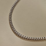 Rayo de Plata Cuban Link Necklace | Silver