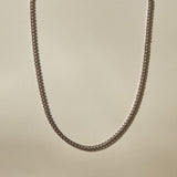 Rayo de Plata Cuban Link Necklace | Silver