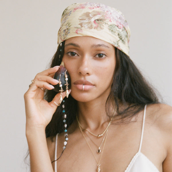Sereia Chandelier Earrings | Gold