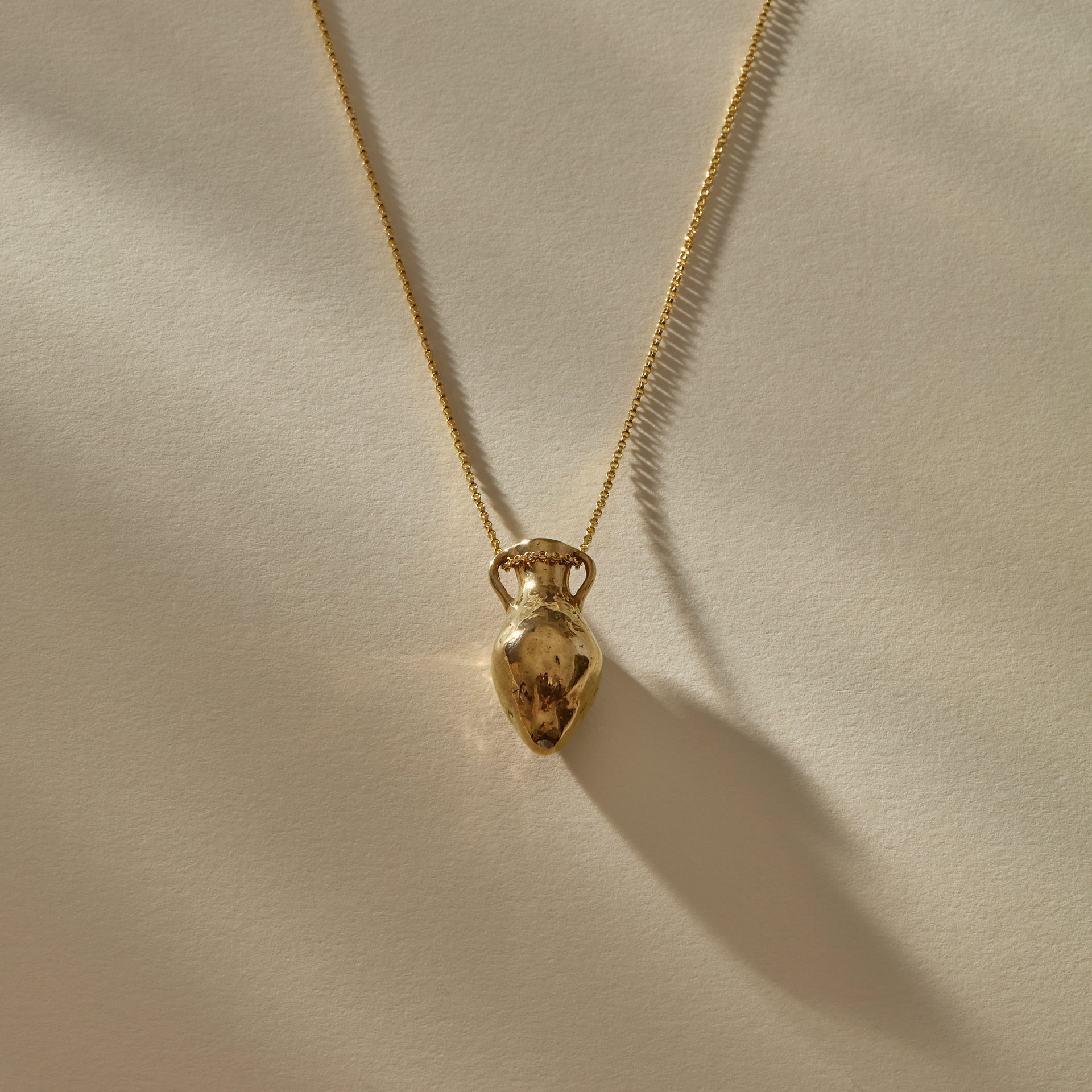 Catori Life Gold Amphora Necklace