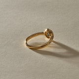 Meridian Sapphire Brilliant Cushion Cut Ring | Gold | OOAK