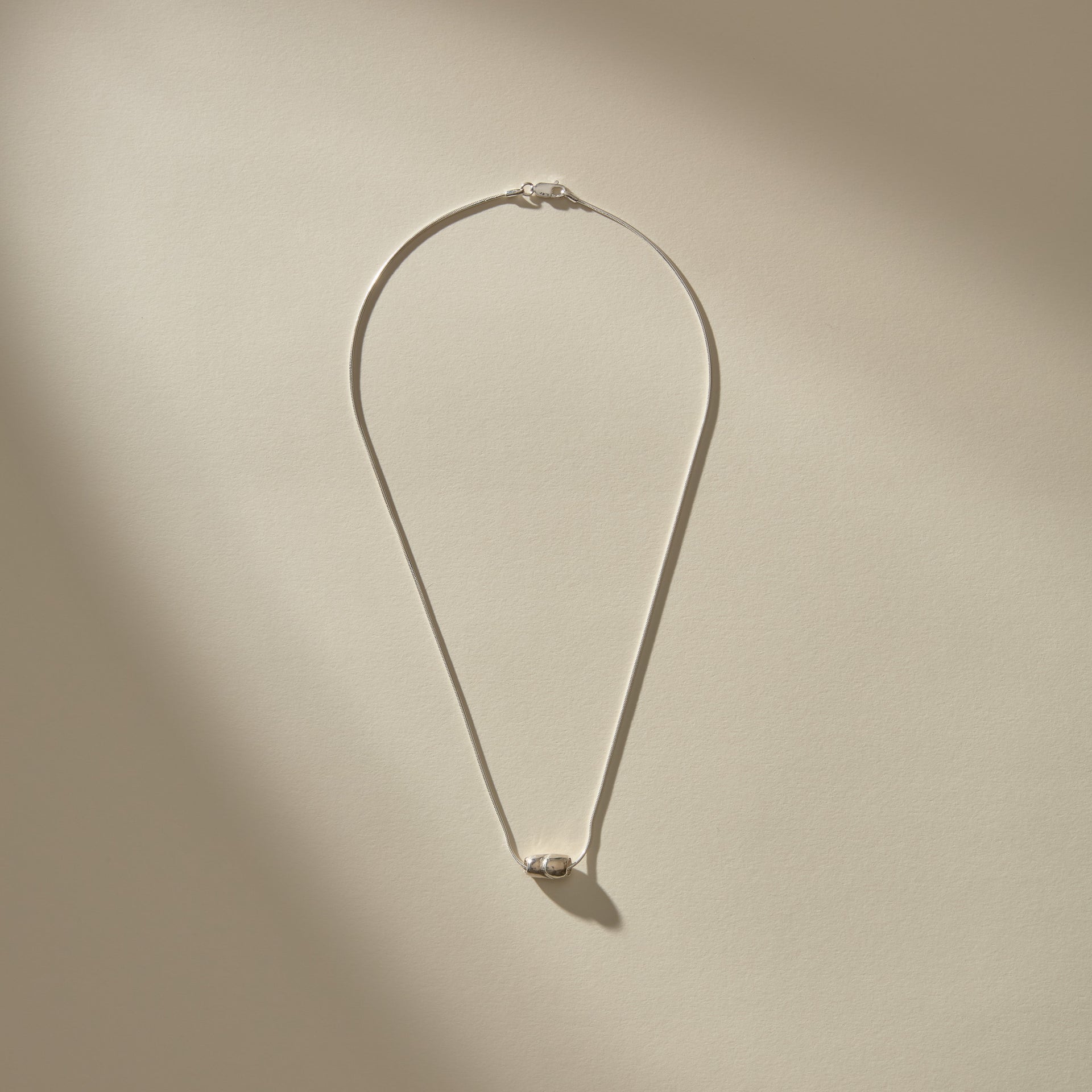 Crescent Stone Necklace