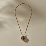 Stauros Staurolite Necklace | Gold | OOAK