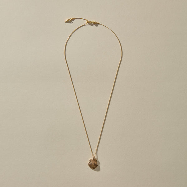Elysian Shell Necklace | Bronze