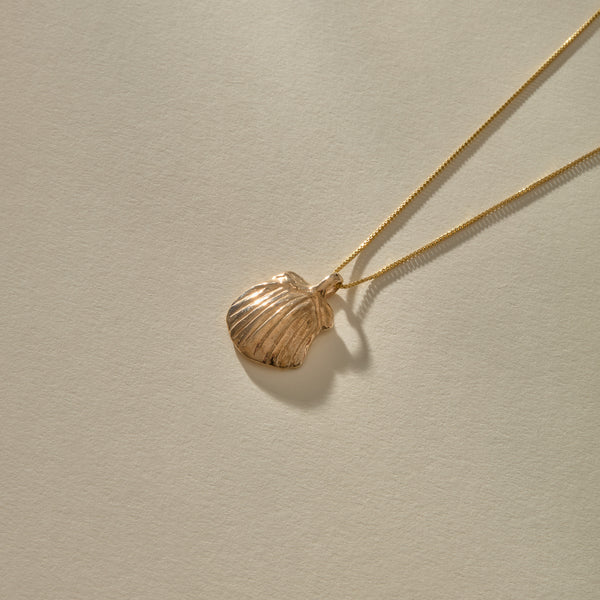 Elysian Shell Necklace | Bronze