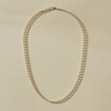 Eterna Rolo Chain Necklace | Silver