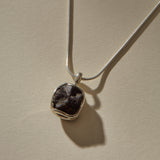 Staura Staurolite Necklace | Silver | OOAK