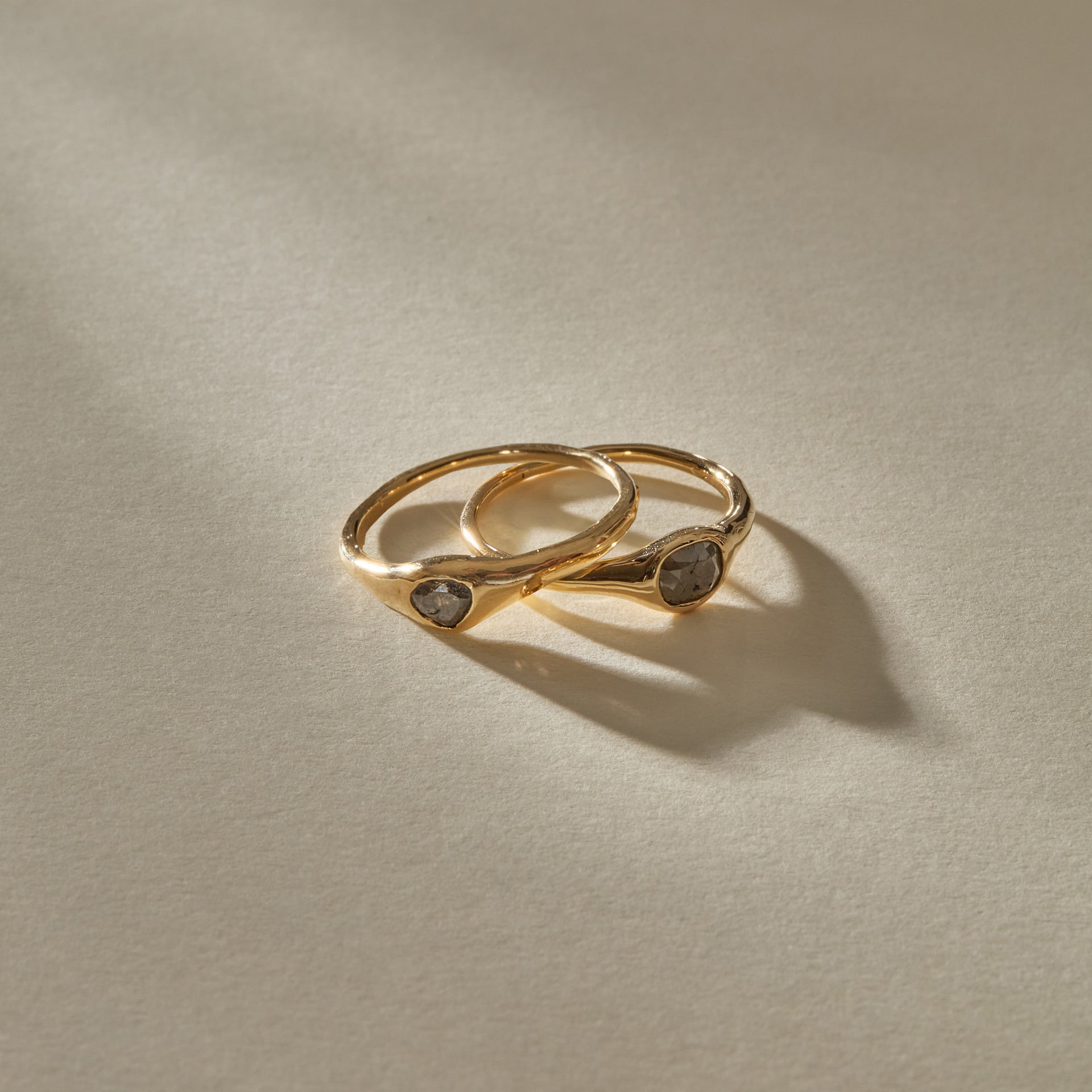 Selkie Stack Set 2 Diamond Rings
