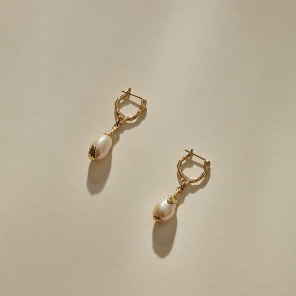 Luar Drop Earrings | Gold