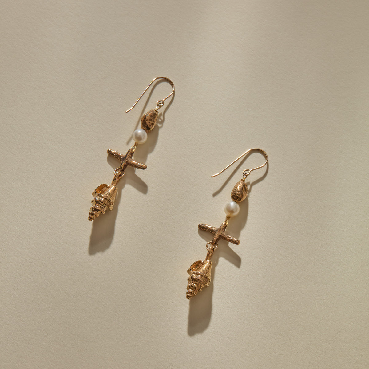 Sereia Chandelier Earrings | Bronze