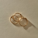 The Selkie Stack III | Set of 3 Grey Diamond Rings
