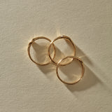 The Selkie Stack V | Set of 3 Grey Diamond Rings