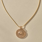 Heart of the Sun Necklace | Bronze