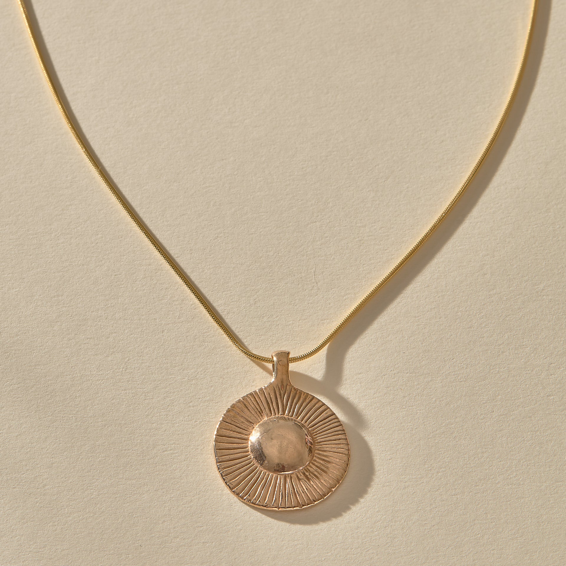 Heart Sun Necklace