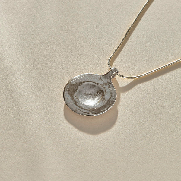 Heart of the Sun Necklace | Silver