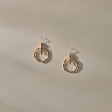 Henge Earrings | Bronze