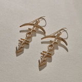 Hoku Earrings | Bronze