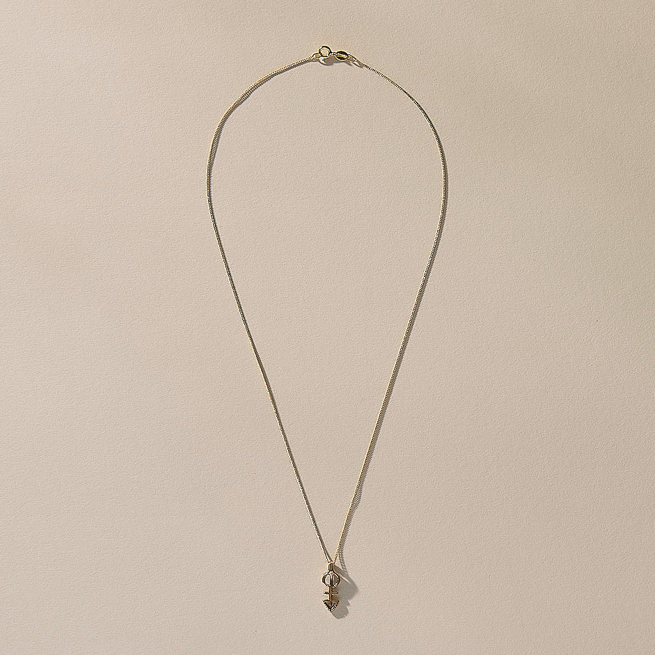 Mini Maat Charm Necklace