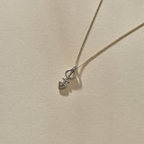 Mini Ma'at Charm Necklace | Bronze