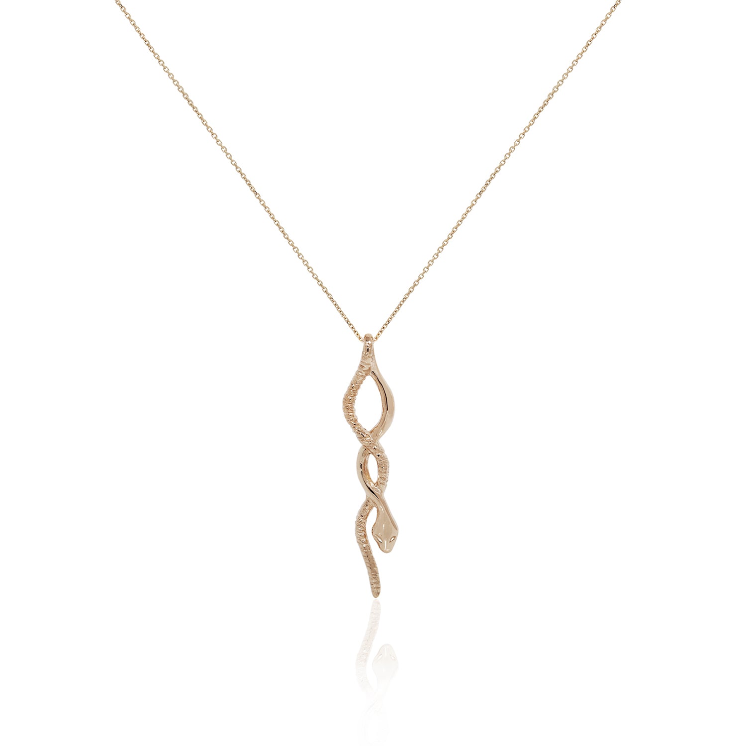 Serpent Mini Charm Necklace