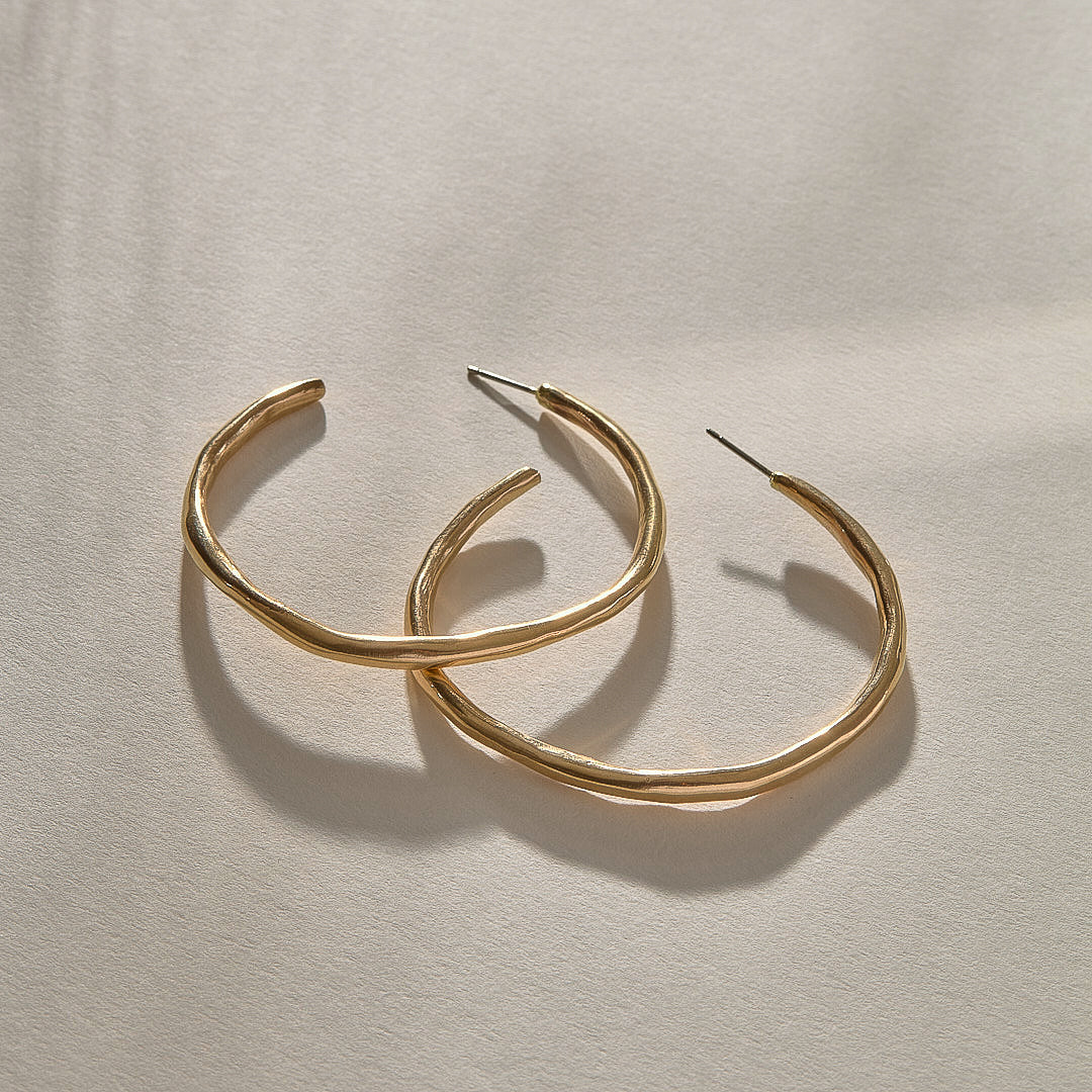 Paloma Gold Hoop Earrings by Catori Life