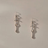 Panah Amulet Earrings | Silver