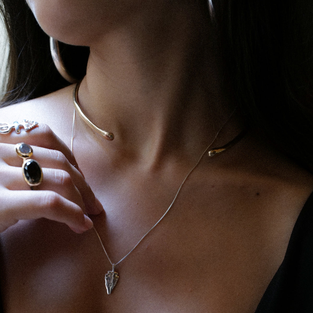 Bone Collar | Gold