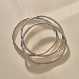 Rustic Bangle | Silver