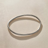 Rustic Bangle | Silver