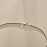 Jera Snake Chain Anklet | Silver