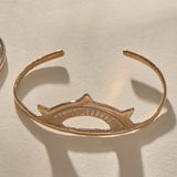 Sunkeeper + Pyramids Cuff Set | Bronze