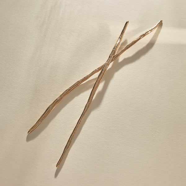 Wabi Hair Sticks | Bronze